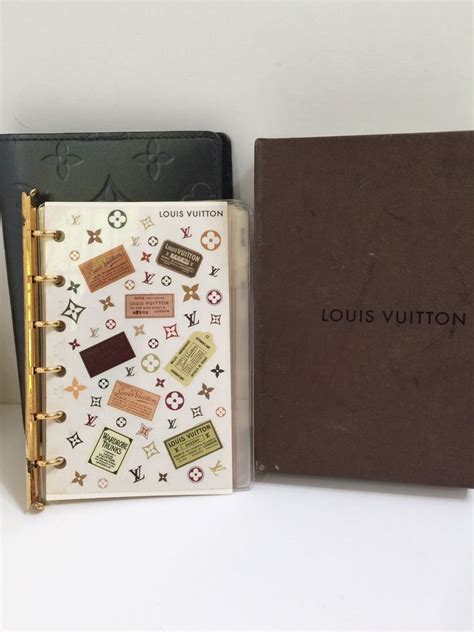 louis vuitton mm agenda inserts|louis vuitton agenda refill.